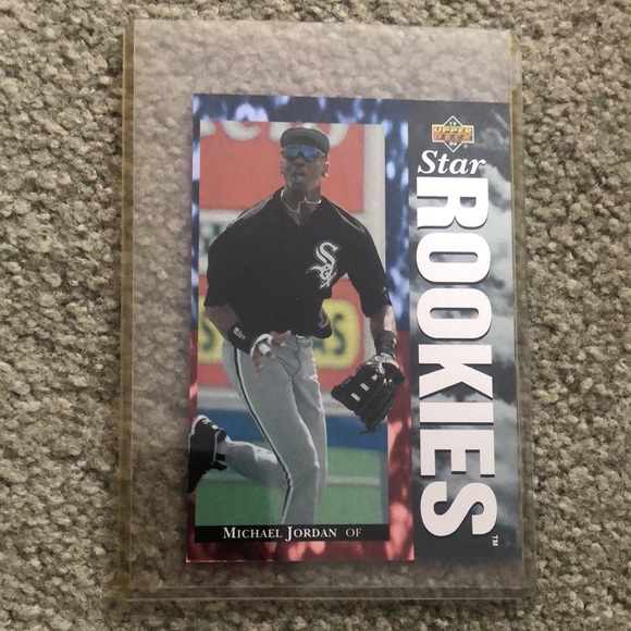 2 1994 Upper Deck Michael Jordan Baseball Cards - Picture 1 of 7